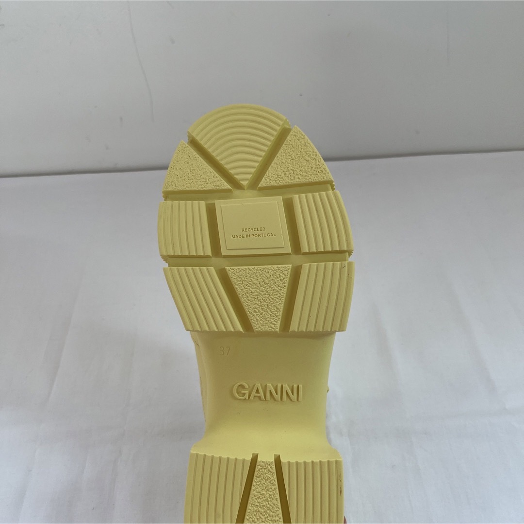 GANNI ガニー　ラバーサンダル　レッド　24cm