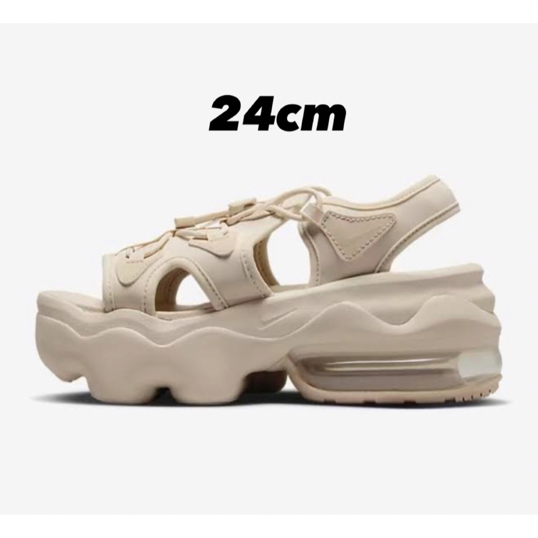 NIKE ココ サンダル 24cm ベージュ サンドドリフト-