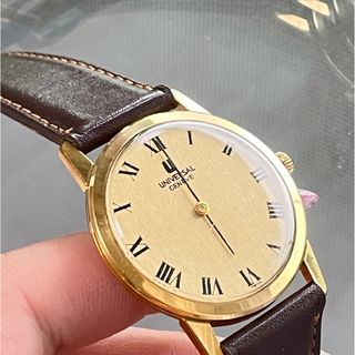 UNIVERSAL GENEVE - 【人気 稼働品】UNIVERSAL GENEVE 手巻 時計の通販