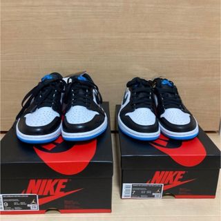 ジョーダン(Jordan Brand（NIKE）)の24cm&27cm  Air Jordan 1 low UNC エアジョーダン1(スニーカー)