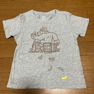 ユニクロ(UNIQLO)の110サイズ　UNIQLO ドンキーコングTシャツ(Tシャツ/カットソー)