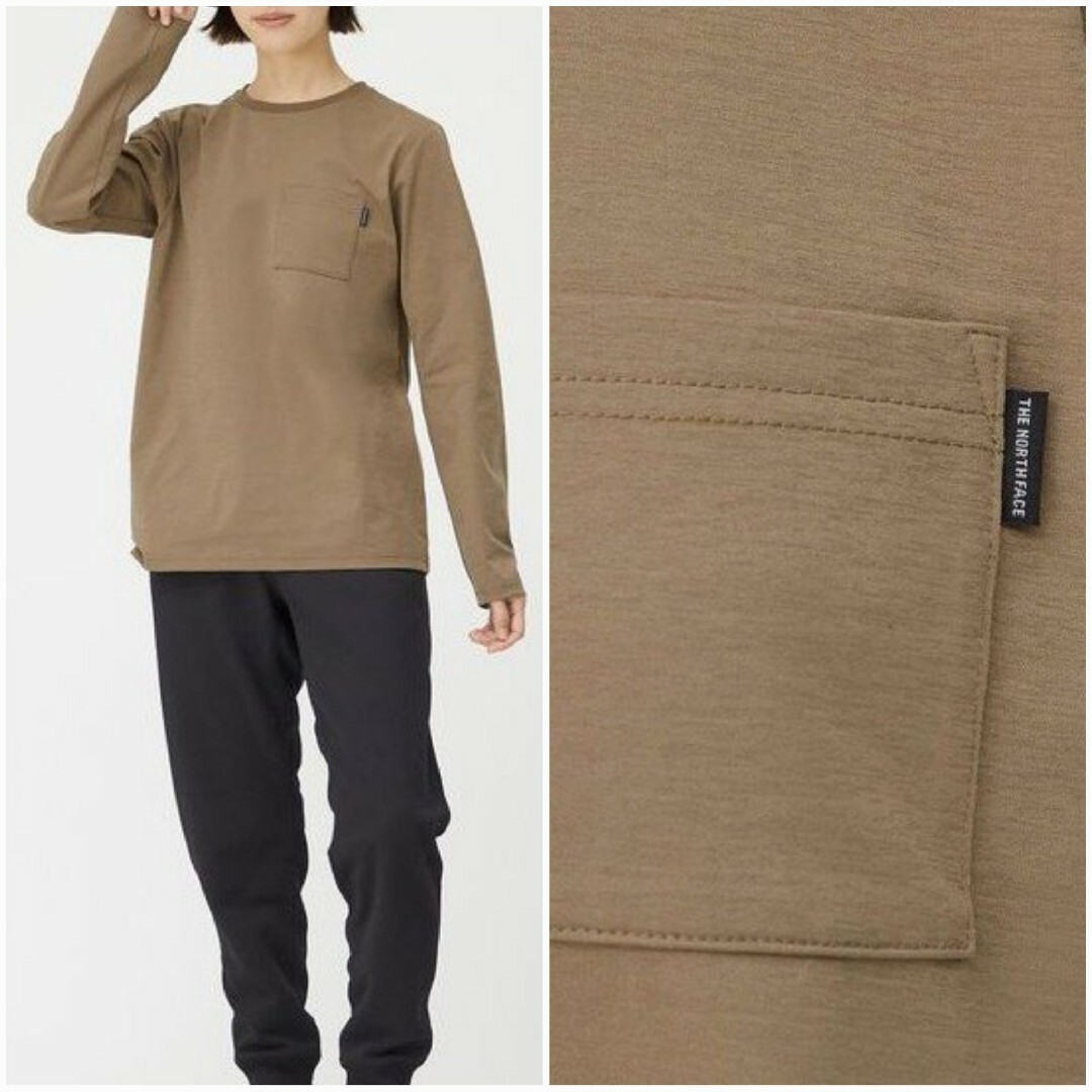 THE NORTH FACE(ザノースフェイス)のTHE NORTH FACE L/S Airy Relax Tee AT L レディースのトップス(Tシャツ(長袖/七分))の商品写真