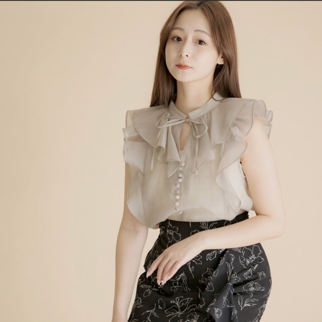 アーバンリサーチ  LAATO ORGANDY BLOUSE ブラウス