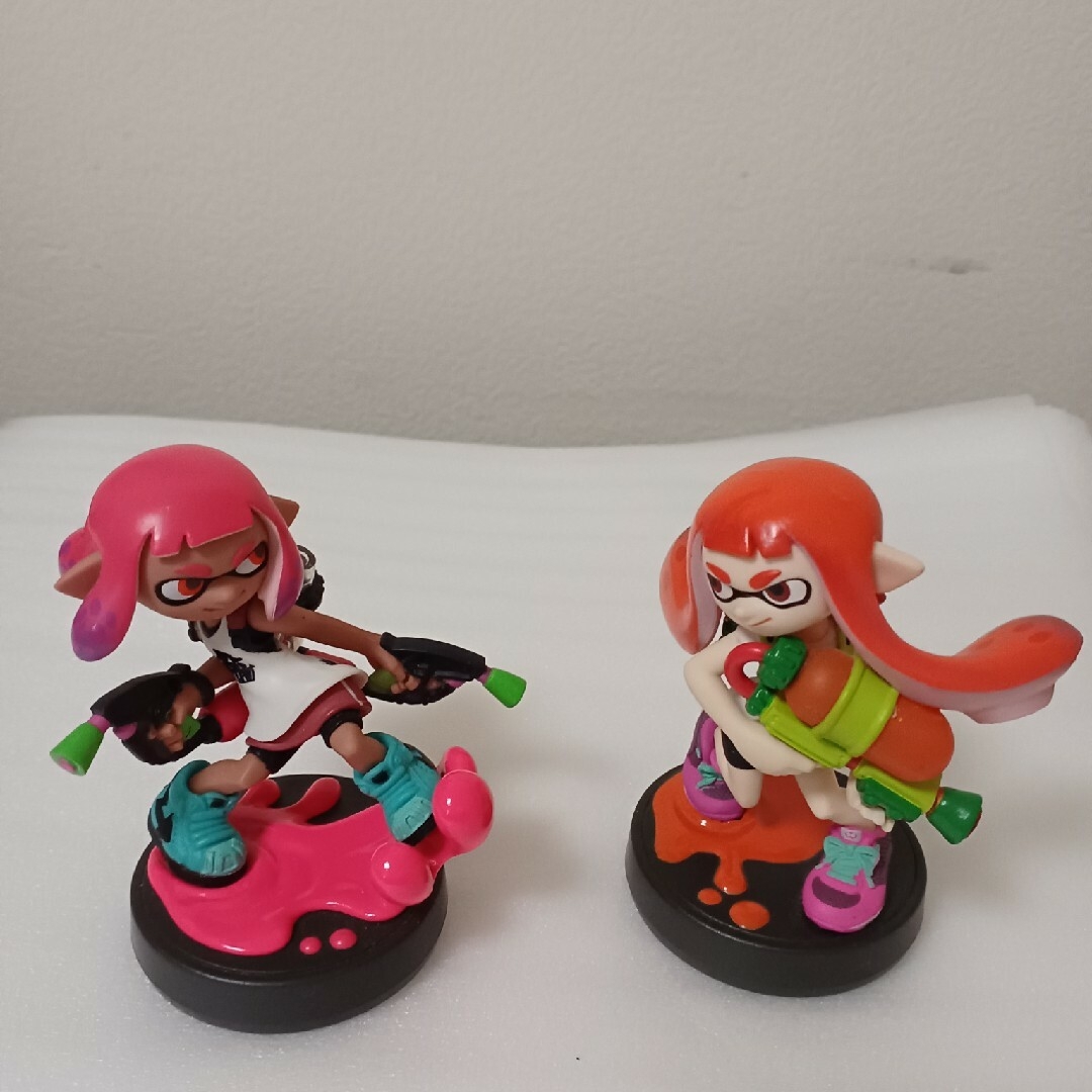 amiiboネオンピンク（スプラトゥーン　アミーボ）amiiboガール（スプラト