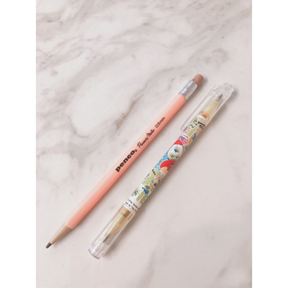 ディズニー(Disney)の鉛筆風シャーペン、リトルグリーンメン ボールペン　セット(ペン/マーカー)