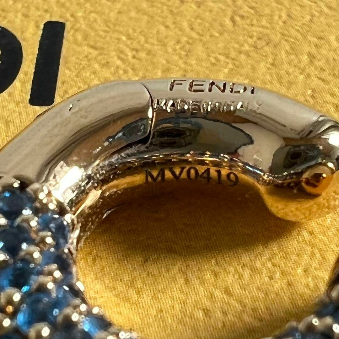 FENDI - 未使用 フェンディ FENDI クリスタル イヤーカフ FENDI - 未使用 フェンディ FENDI クリスタル イヤーカフ