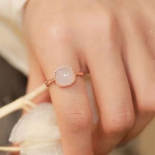 エディットフォールル(EDIT.FOR LULU)の【新品】nectarine peach ring / pink gold(リング(指輪))