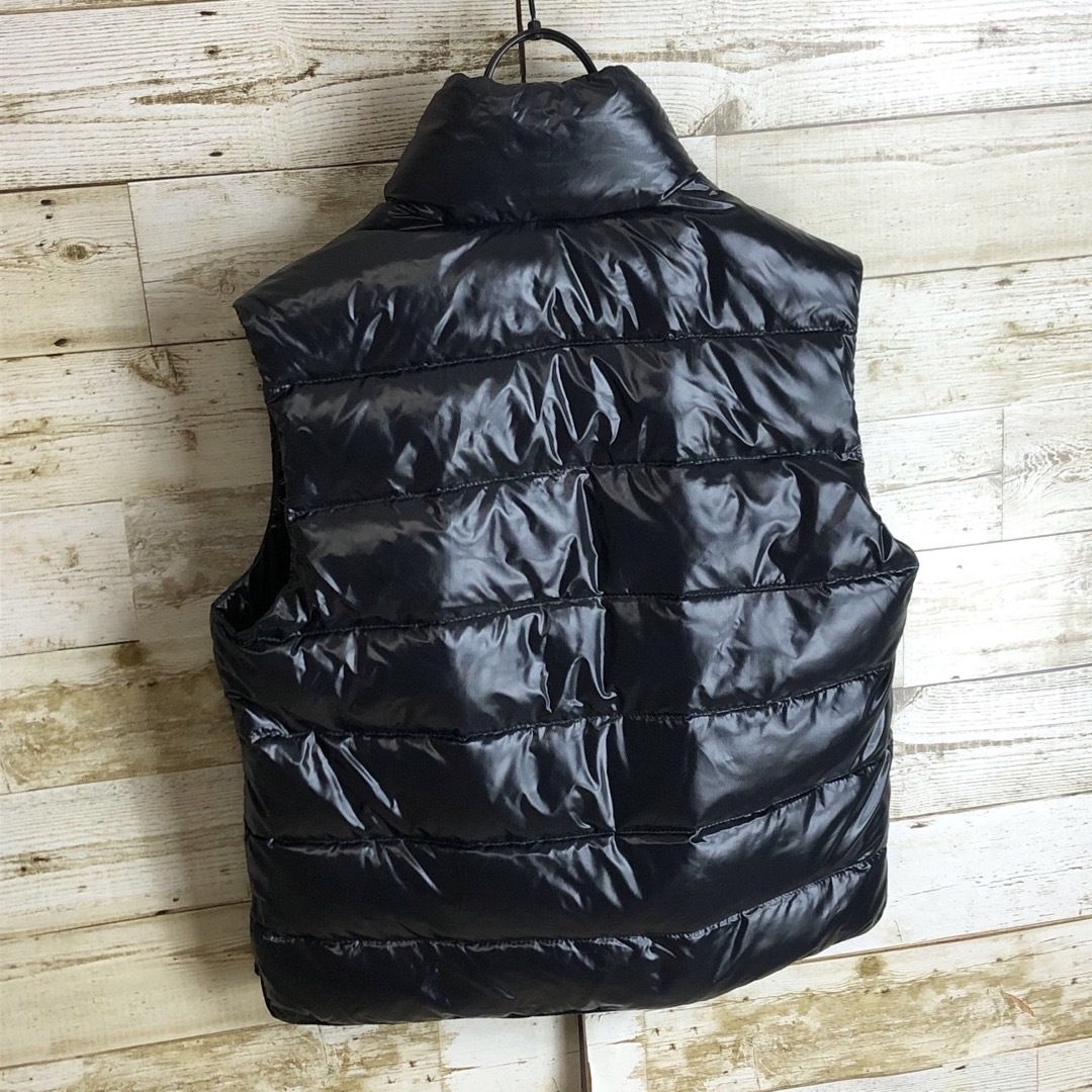 MONCLER - 即完売 MONCLER モンクレール ダウンベスト ビック刺繍 ロゴ