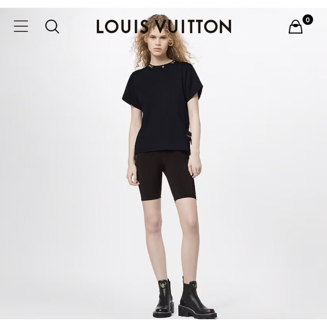 LOUIS VUITTON ルイヴィトン　サイドストラップTシャツ