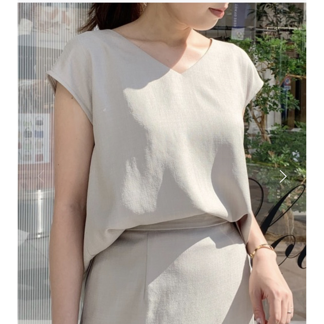 Loungedress - 【最終価格・新品未使用】Loungedress リネンライクV ...