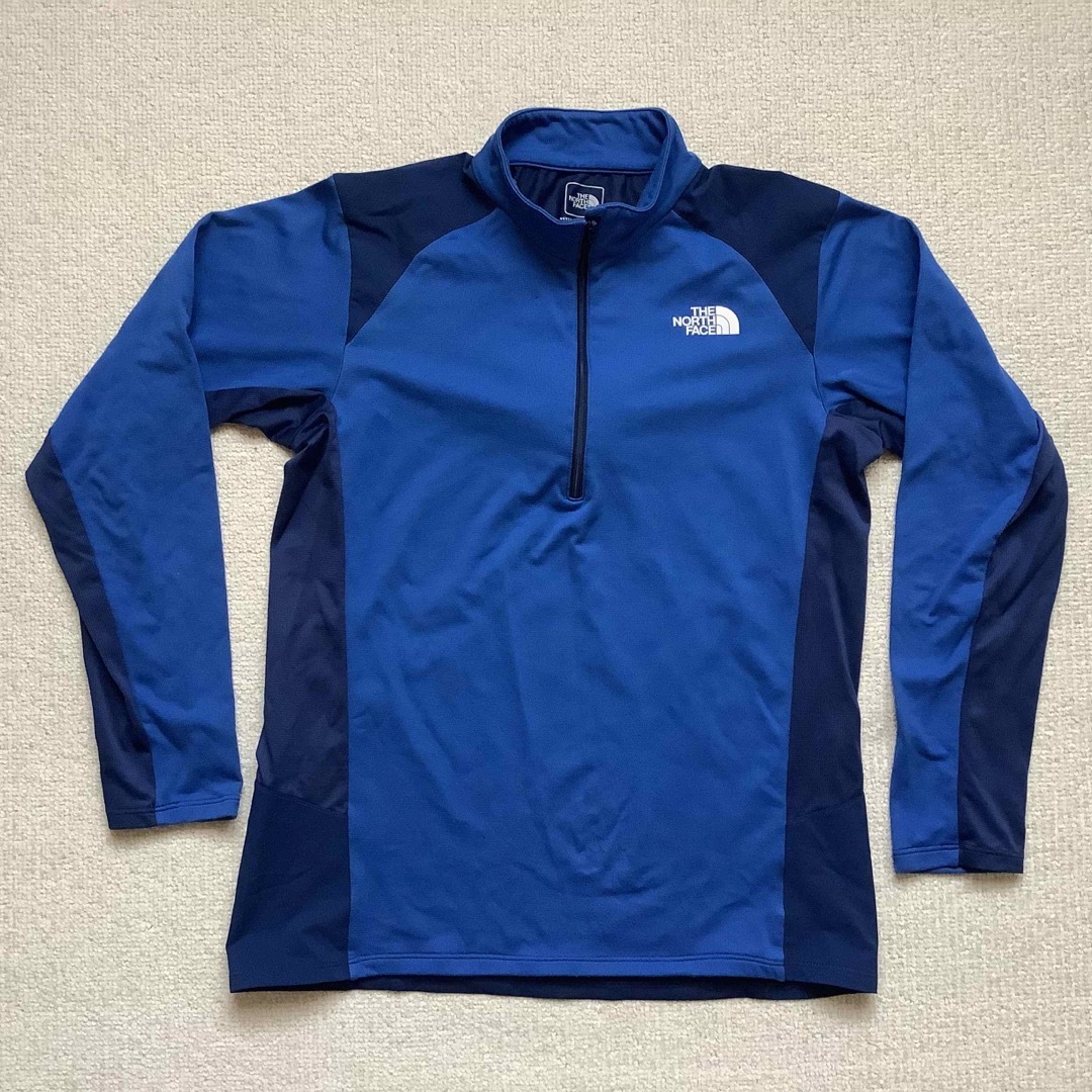 THE NORTH FACE(ザノースフェイス)の（専用）ノースフェイス ハイブリッドデジタルジップアップ メンズS ブルー スポーツ/アウトドアのアウトドア(登山用品)の商品写真