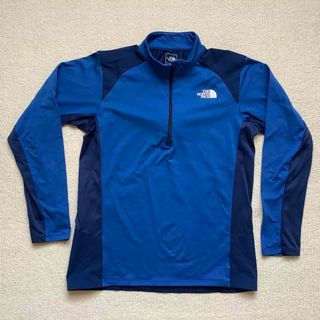 ザノースフェイス(THE NORTH FACE)の（専用）ノースフェイス ハイブリッドデジタルジップアップ メンズS ブルー(登山用品)