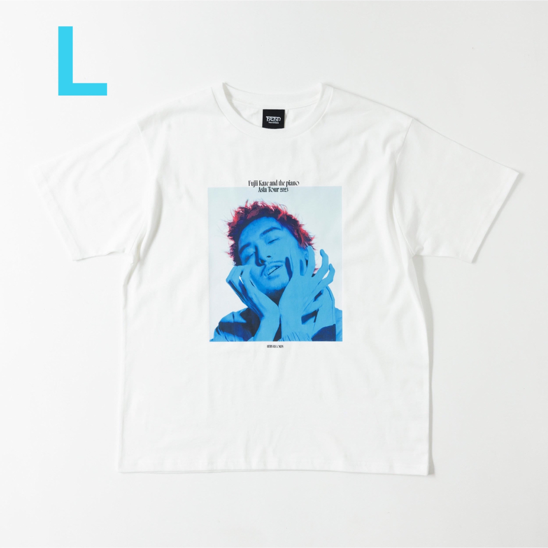 藤井風　アジアツアー　blue Kaze T-shirt Lサイズ