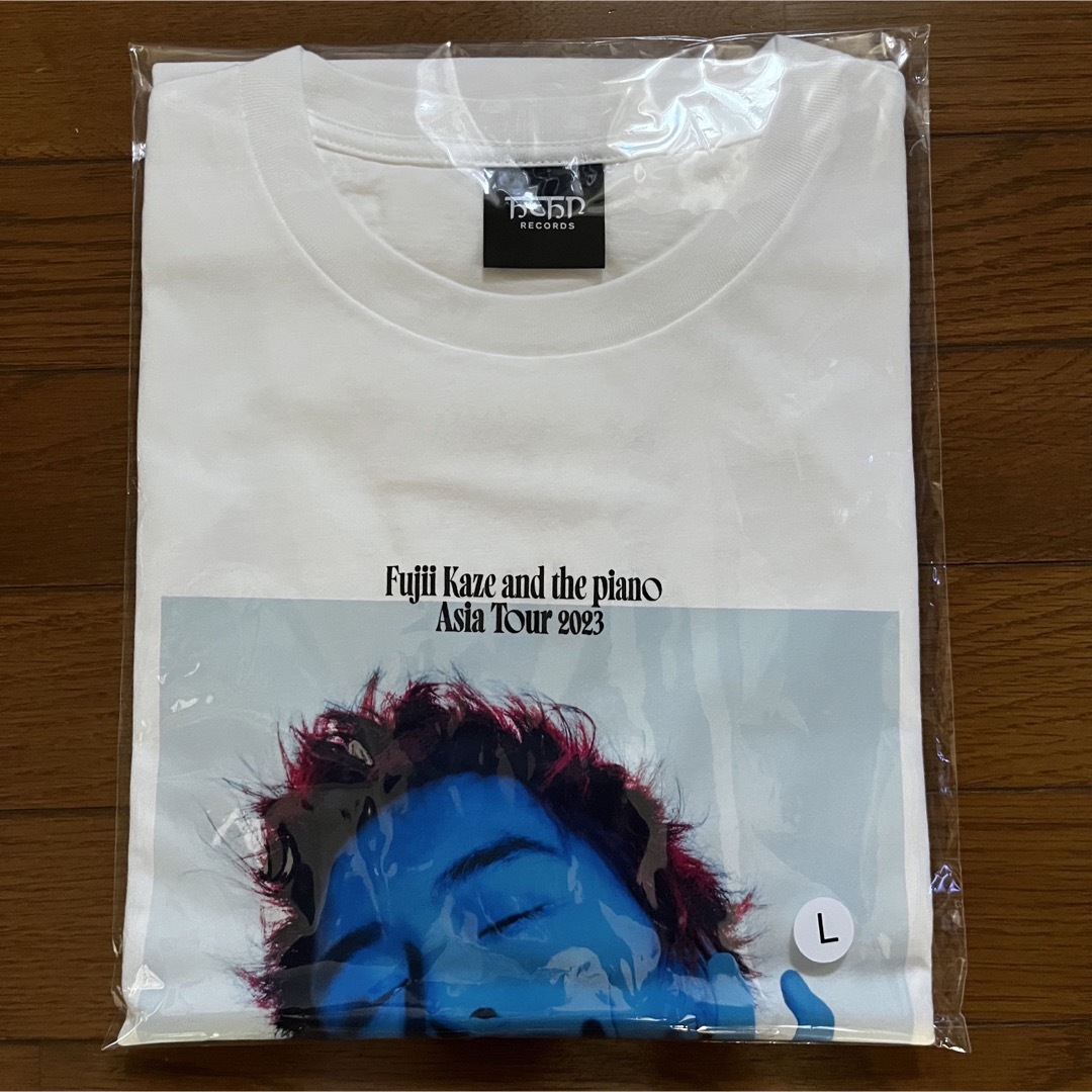 藤井風　アジアツアー　blue Kaze T-shirt Lサイズ