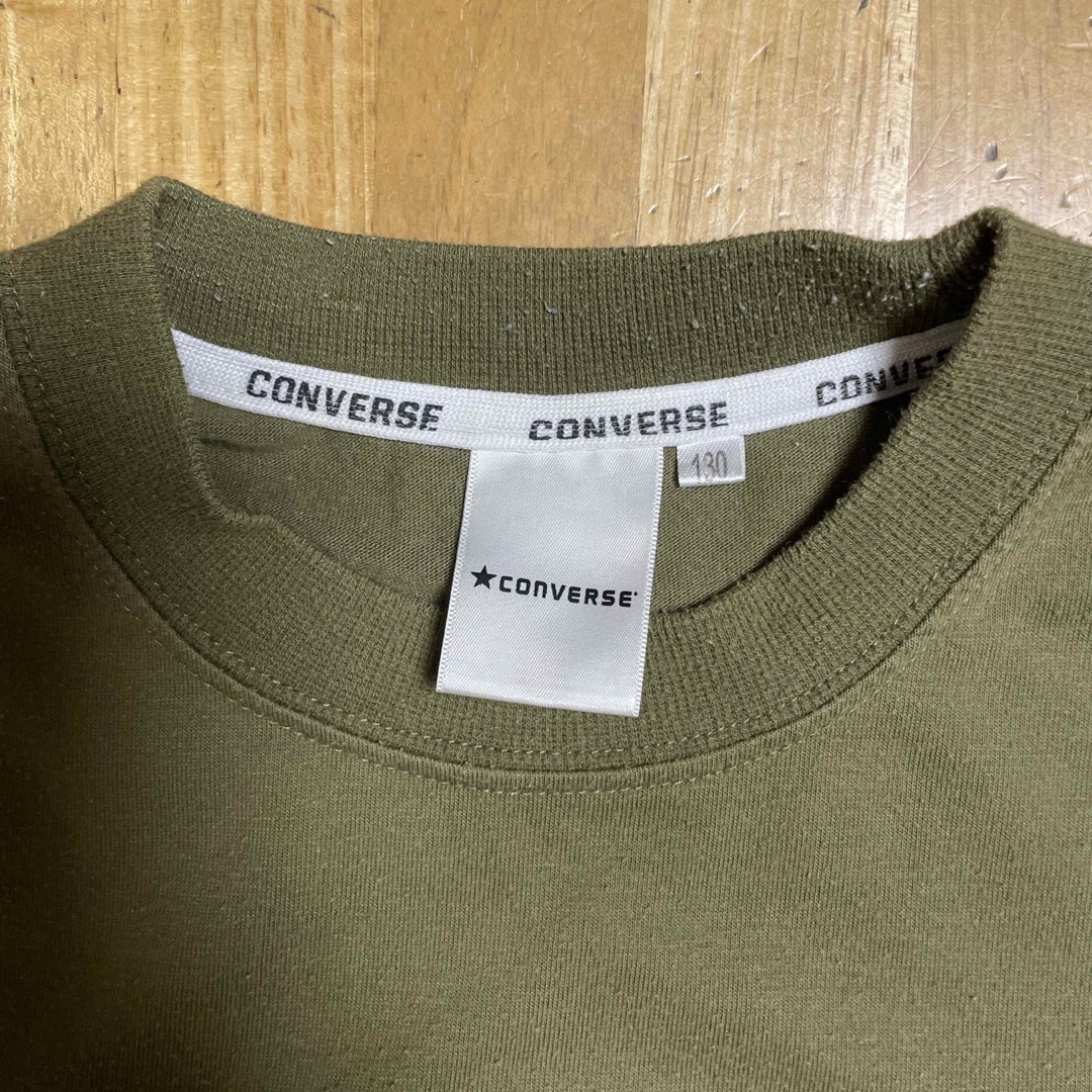 CONVERSE(コンバース)の130センチ　converse 半そでTシャツ キッズ/ベビー/マタニティのキッズ服男の子用(90cm~)(Tシャツ/カットソー)の商品写真