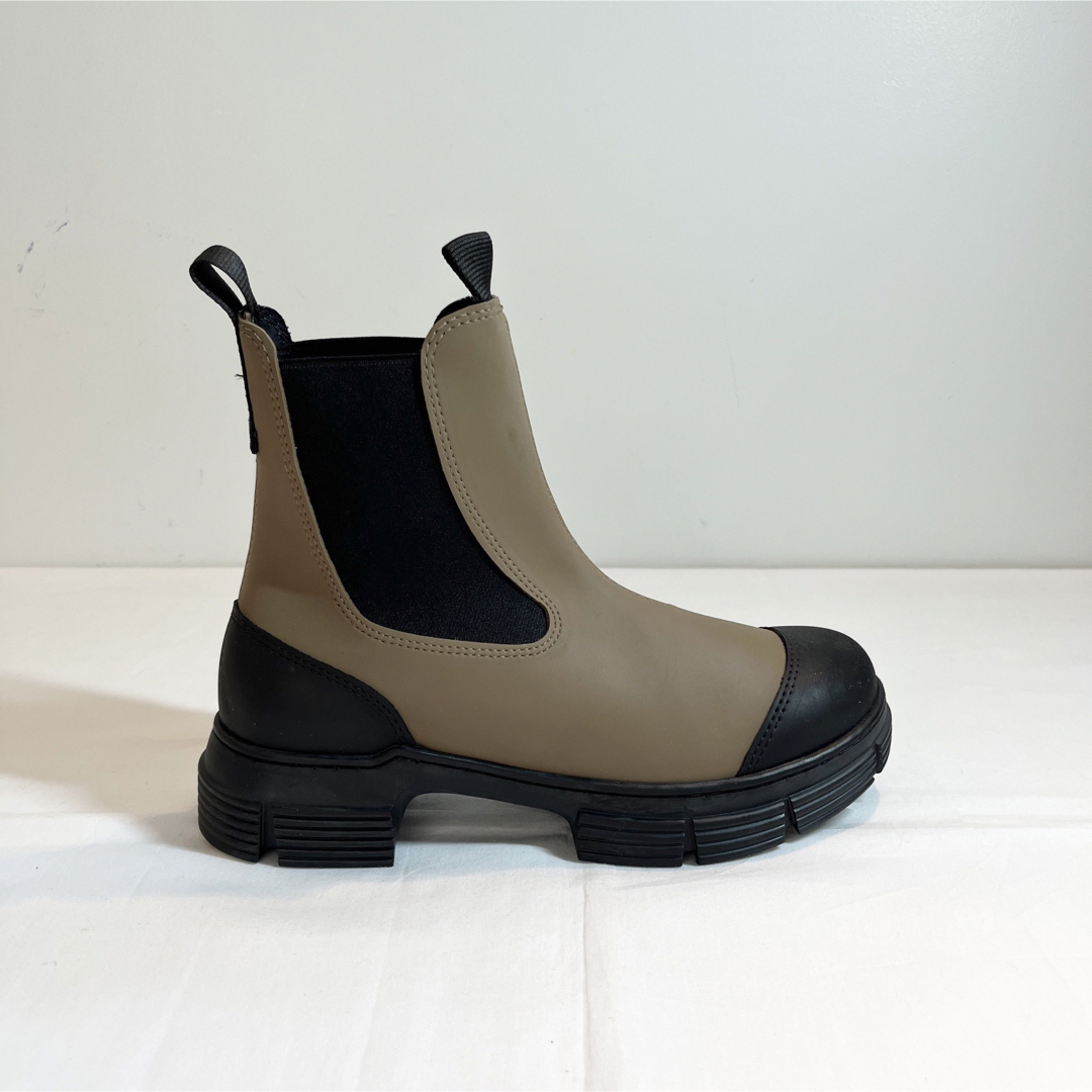 GANNI ガニー Recycled Rubber City Boot-