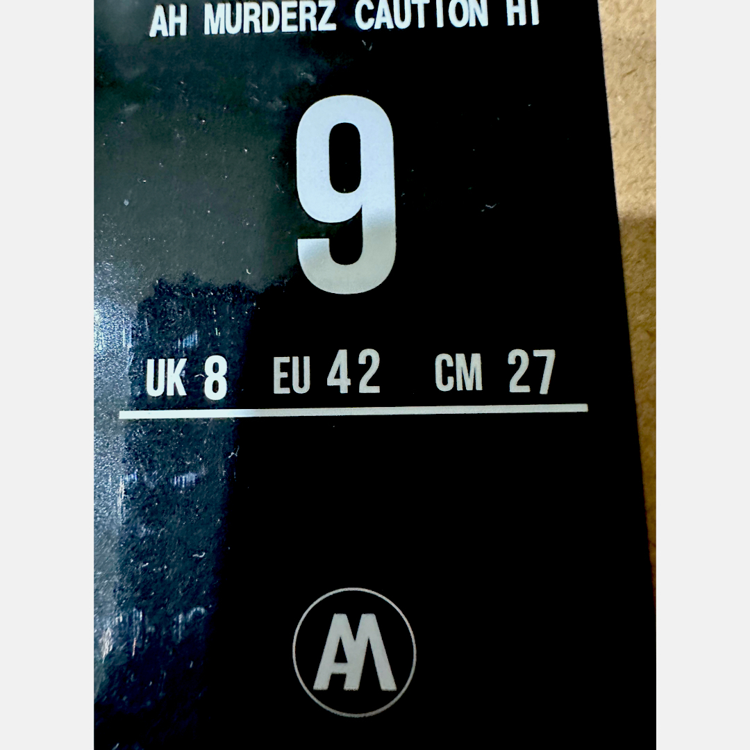 AH MURDERZ “ CAUTION Hi “ - 限定25足- 27cm メンズの靴/シューズ(スニーカー)の商品写真