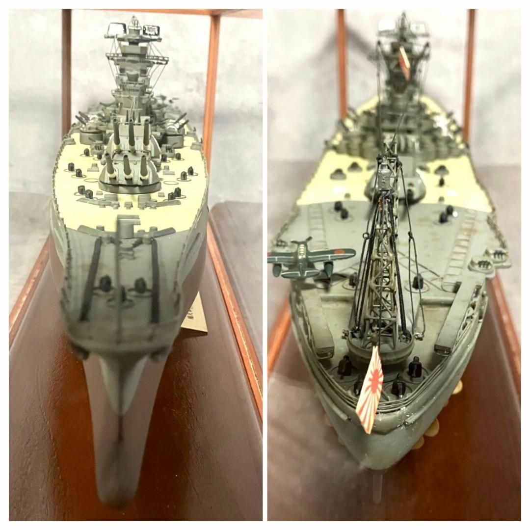 希少品 戦艦大和 フランクリンミント 決定版 木製模型 1/450 精密