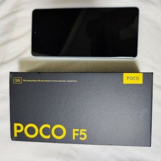 シャオミ(Xiaomi)のXiaomi poco  F5 RAM12GB 白(スマートフォン本体)