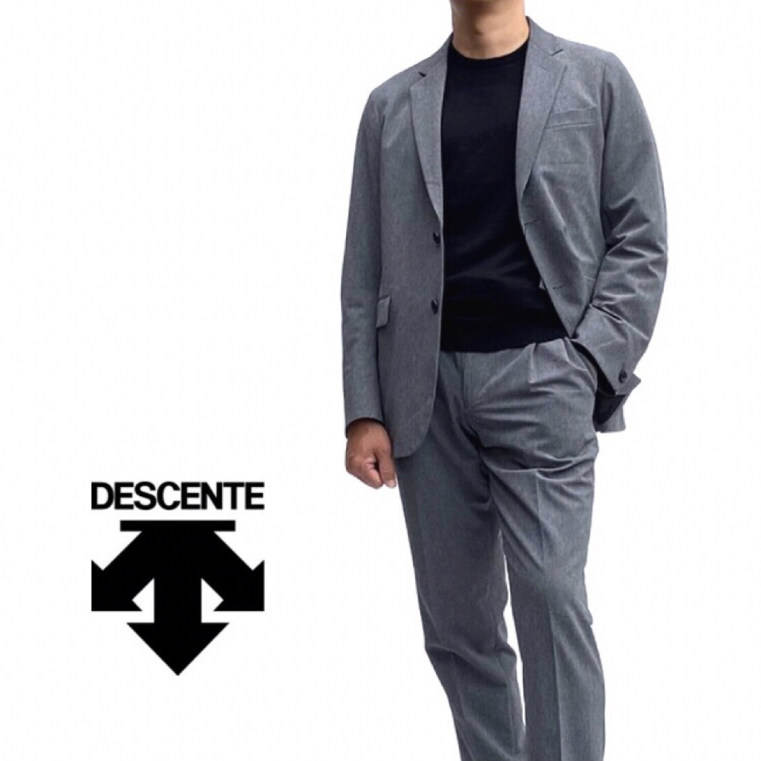 DESCENTE【デサント】セットアップスーツストレッチ 背抜き仕立て