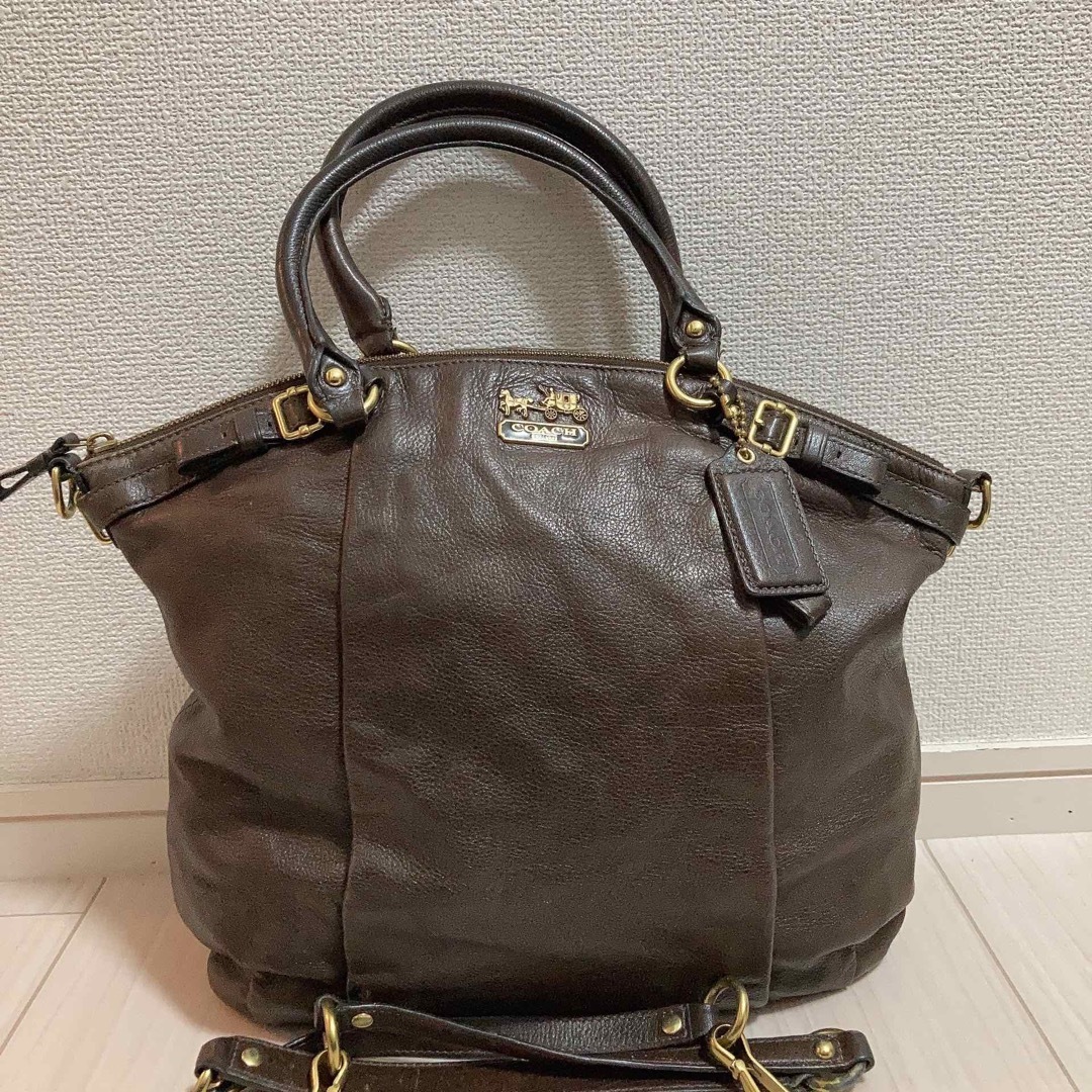 COACH コーチ 2way ショルダーバッグ トートバッグ ビジネスバッグ