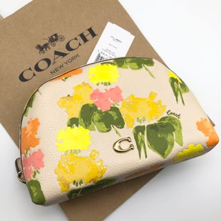 コーチ(COACH)の【COACH☆新品】ジュリエンヌ コスメティック ケース 17・フローラル！新作(ポーチ)