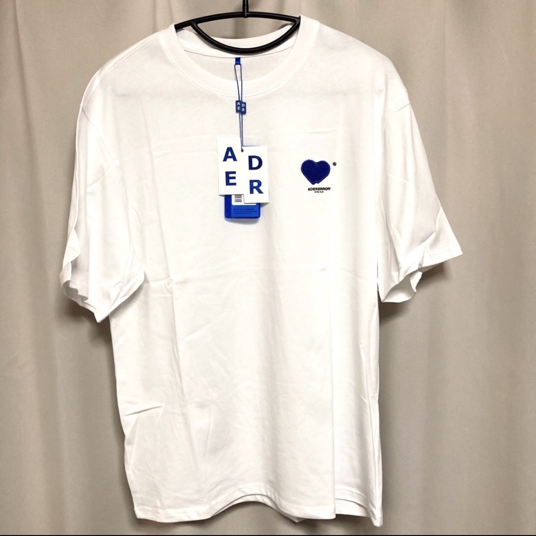 ADER ERROR Tシャツ ホワイト A1 M-Ｌサイズ相当 - Tシャツ/カットソー ...