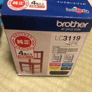 ブラザー(brother)のbrother インクカートリッジ LC3119-4PK 4色(オフィス用品一般)