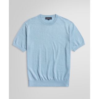 ブルックスブラザース(Brooks Brothers)のBrooksBrothersブルックス ブラザーズリネンコットンショートスリーブ(Tシャツ/カットソー(半袖/袖なし))