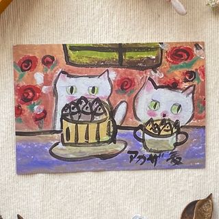 はがきサイズ/複製画 ☆原画 ☆【アードポストカード】48(絵画/タペストリー)