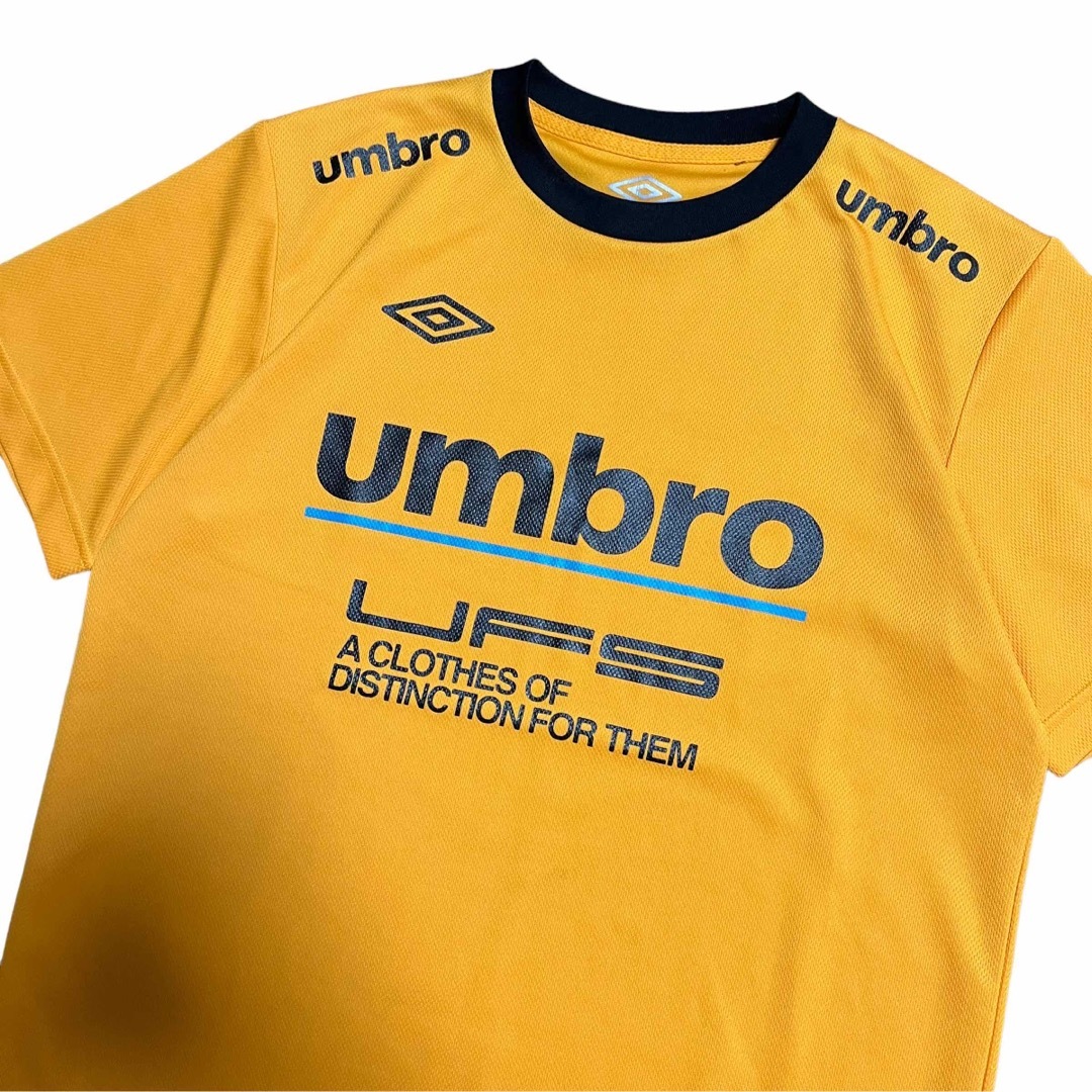 UMBRO(アンブロ)のUMBRO ゲームシャツ リンガーT イエロー×ブラック Y2K メンズのトップス(Tシャツ/カットソー(半袖/袖なし))の商品写真