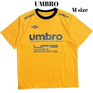 アンブロ(UMBRO)のUMBRO ゲームシャツ リンガーT イエロー×ブラック Y2K(Tシャツ/カットソー(半袖/袖なし))