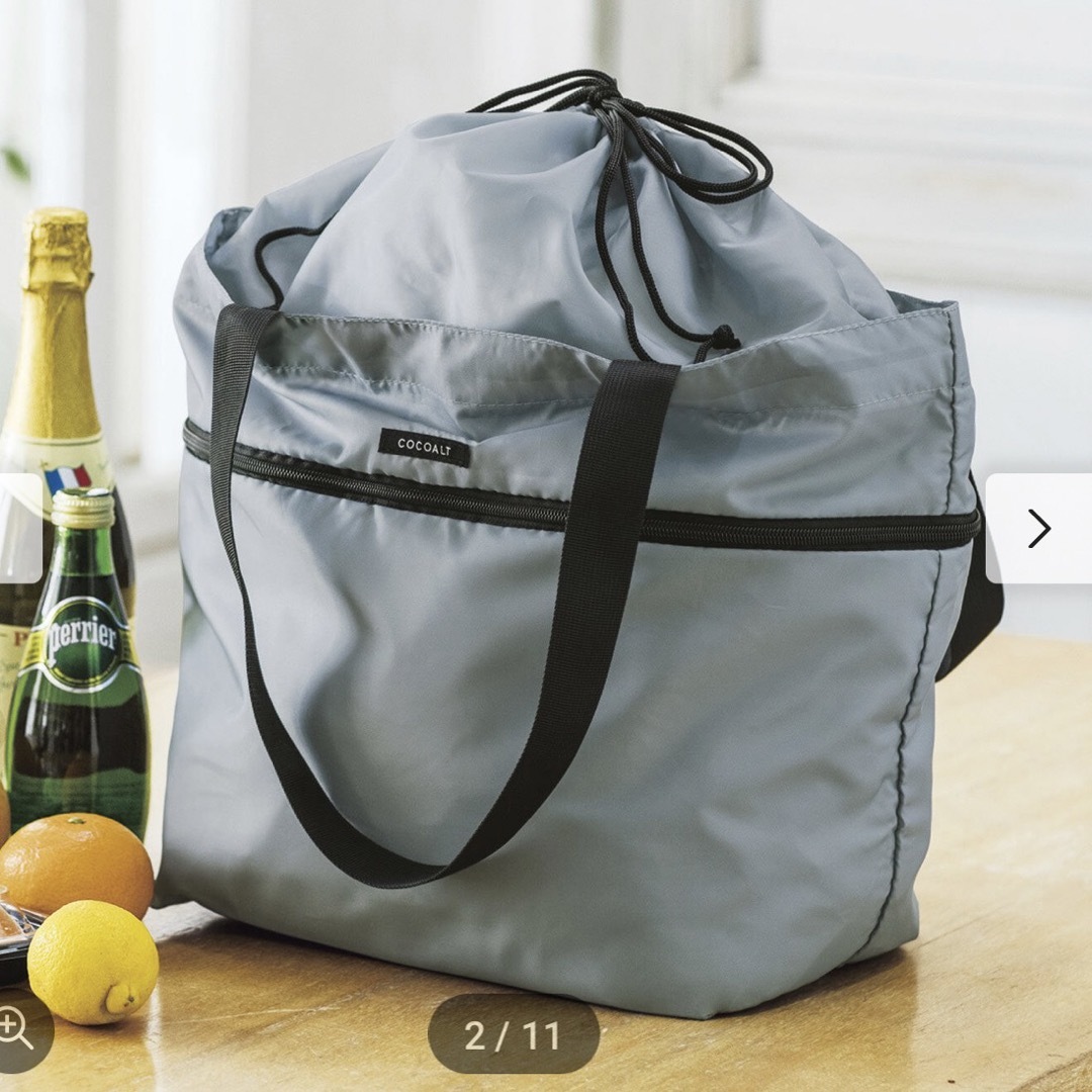 まりっち様☆専用 前かごフィット 保冷拡張エコバッグ コンパクト