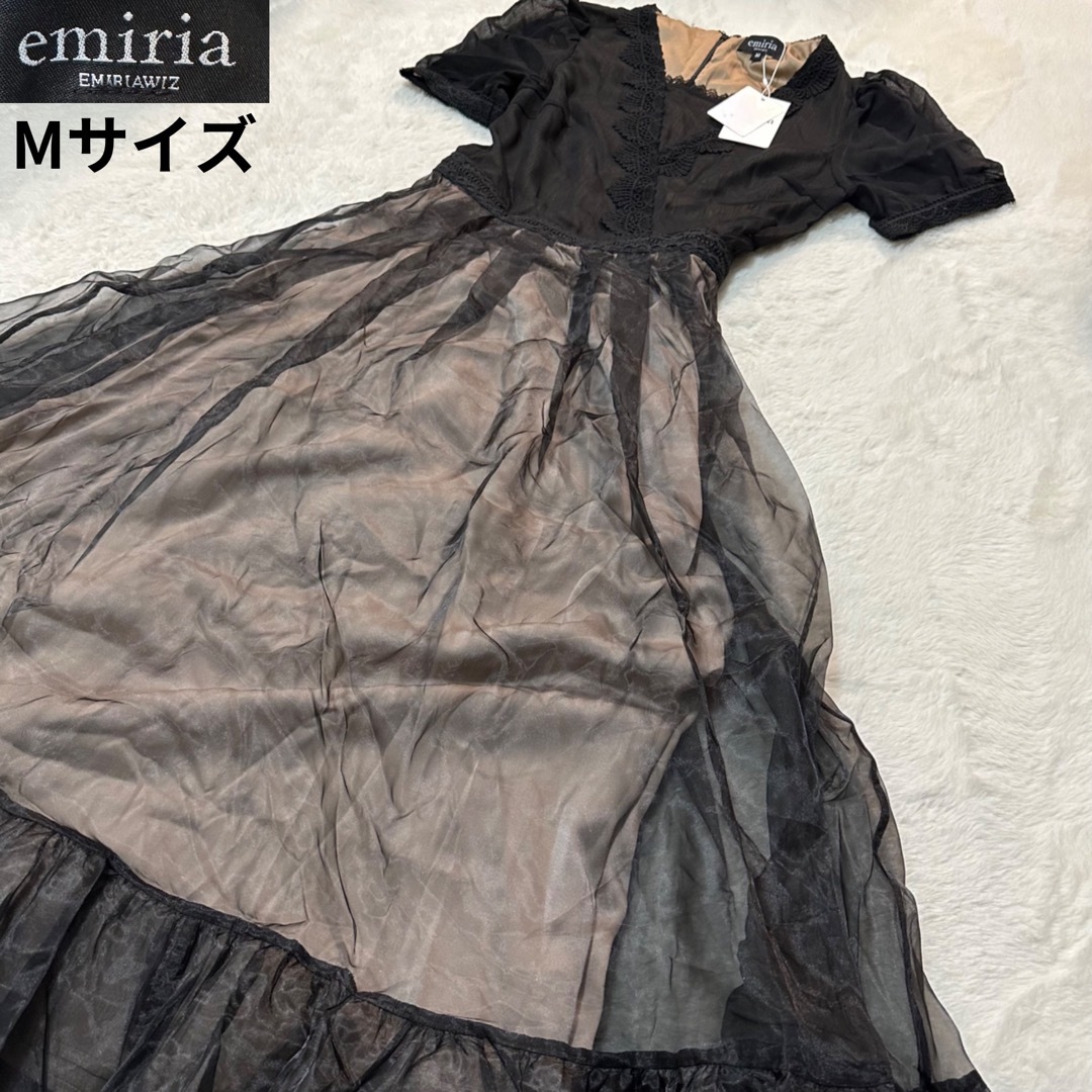 EmiriaWiz - エミリアウィズ✨タグ付新品未使用 Royal coture dress M ... エミリアウィズ☆ホルターネックビジューワンピース☆Mサイズ☆新品タグ付き