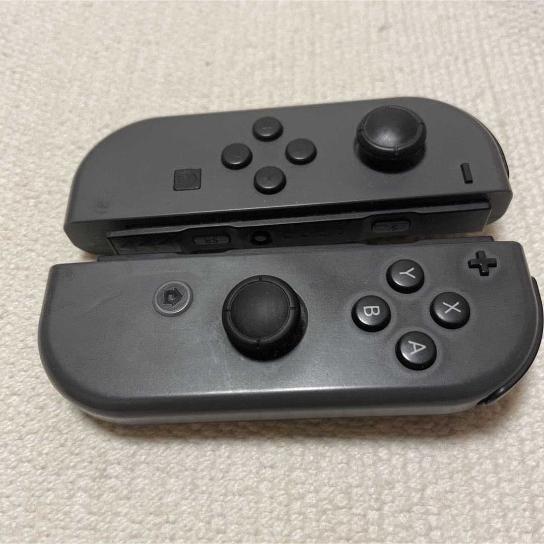 Nintendo Switch JOY-CON グレー 本体 ジャンク品 - 家庭用ゲーム機本体