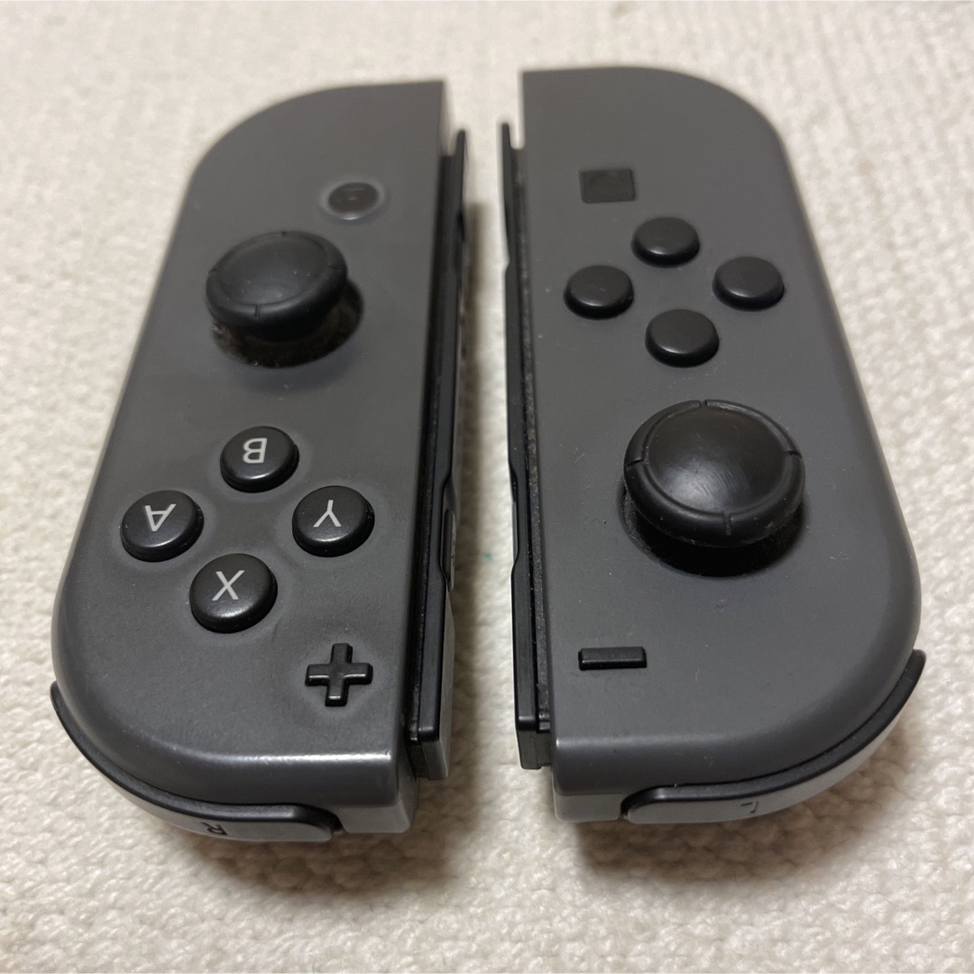 Switch スイッチ　L Rジョイコン　コントローラー左右　グレー　ジャンク品