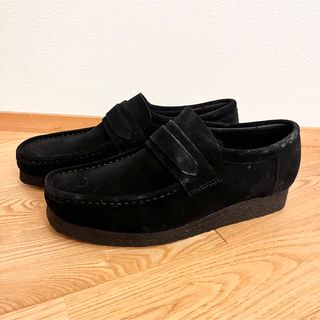 クラークス(Clarks)のClarks WallabeeLoafer Black 新品未使用(スリッポン/モカシン)