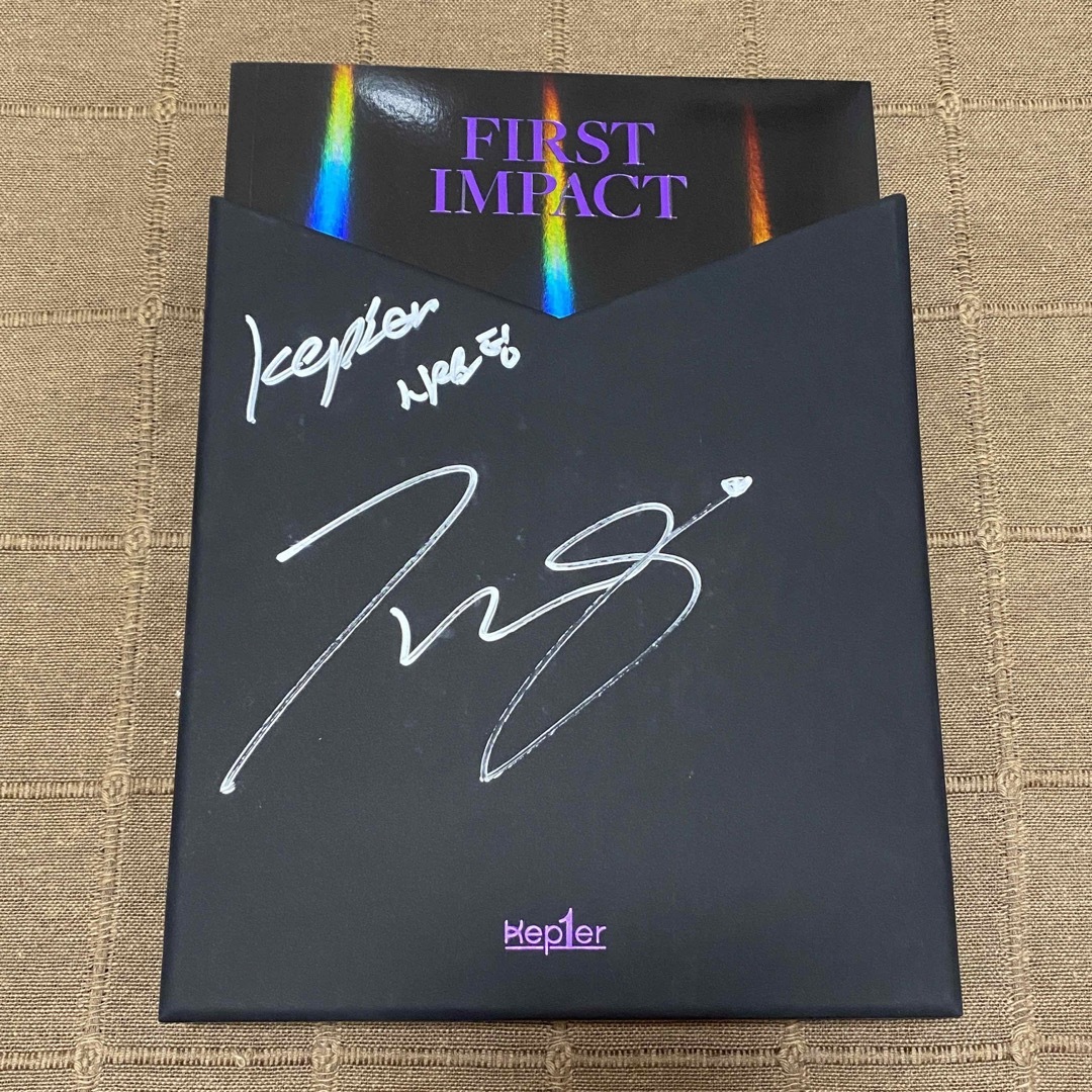 Kep1er FIRST IMPACT サイン入りアルバム シャオティン