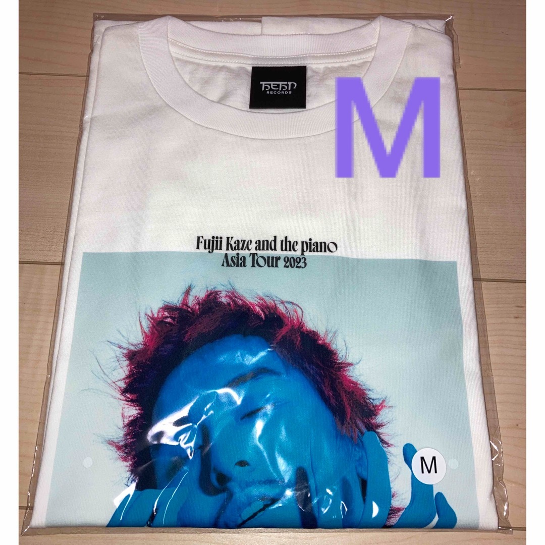 藤井風 アジアツアー Tシャツ Blue Kaze T-shirt M - Tシャツ