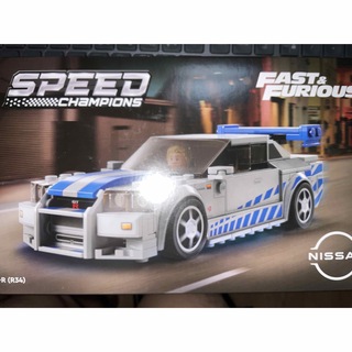 LEGO 日産　GTR スピードチャンピオン(積み木/ブロック)