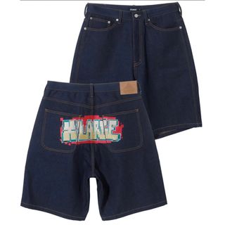 エクストララージ(XLARGE)のxlarge デニム　ハーフパンツ(デニム/ジーンズ)