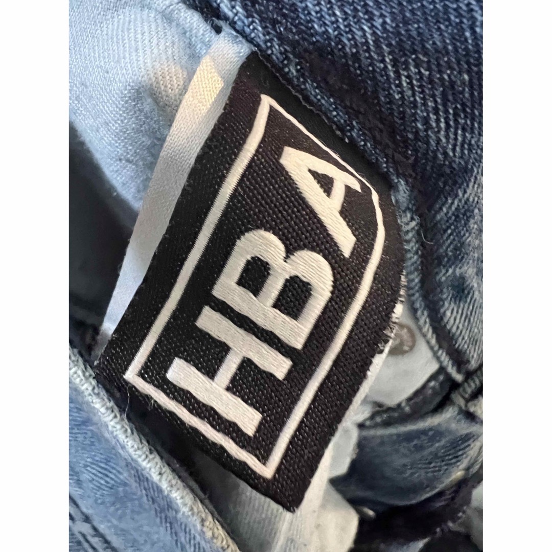 名作 HBA hood by air ダメージデニム