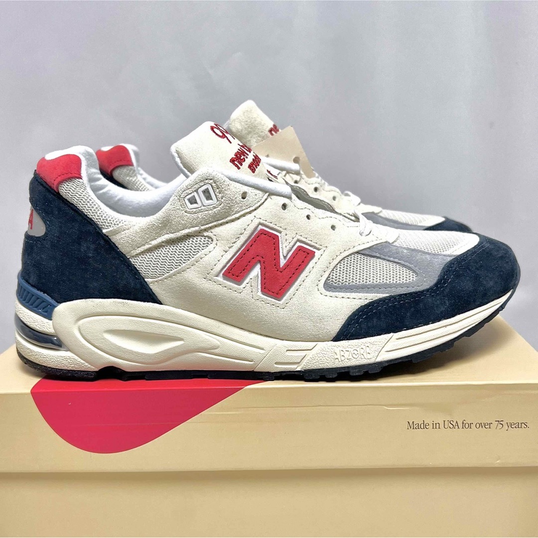 New Balance(ニューバランス)の29cm 新品 USA製 ニューバランス 990 V2 スニーカー アメリカ メンズの靴/シューズ(スニーカー)の商品写真