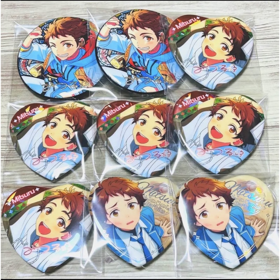 あんスタ Ra*bits 天満光 中国 宝石心晴 ハート缶バッジ 缶バッジ