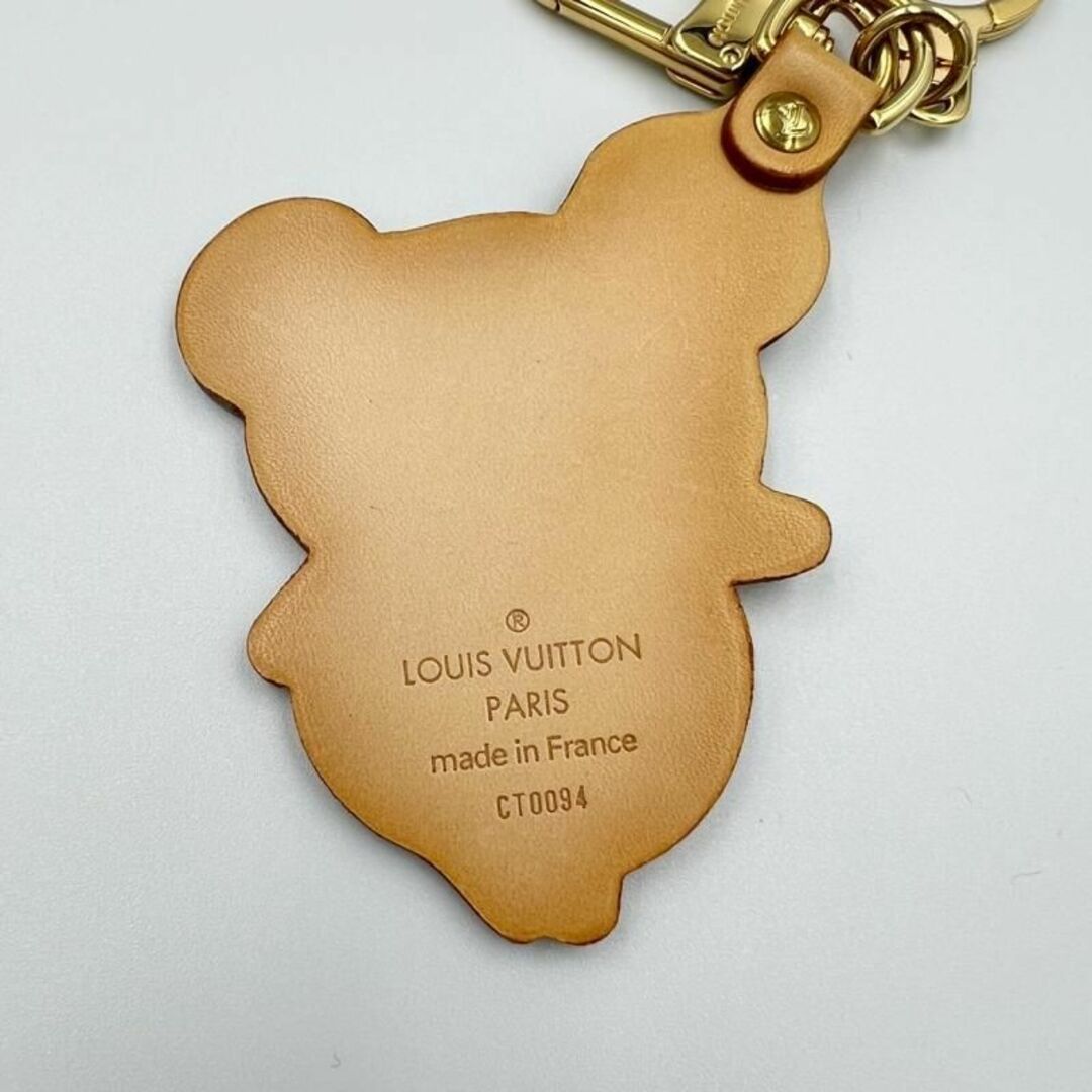 LOUIS VUITTON - Louis Vuitton キーリング M62637 ポルトクレ パンダ