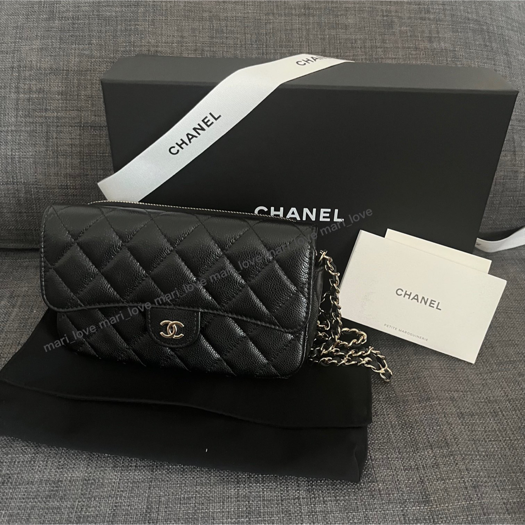 CHANEL シャネル  フラップフォンホルダーショルダーバッグ