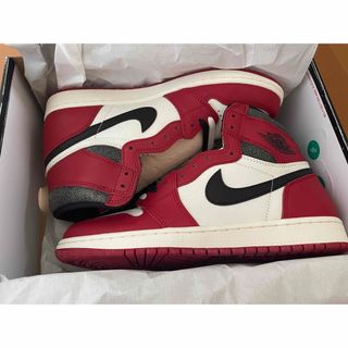 nike air jordan 1  high og chicago 黒タグ