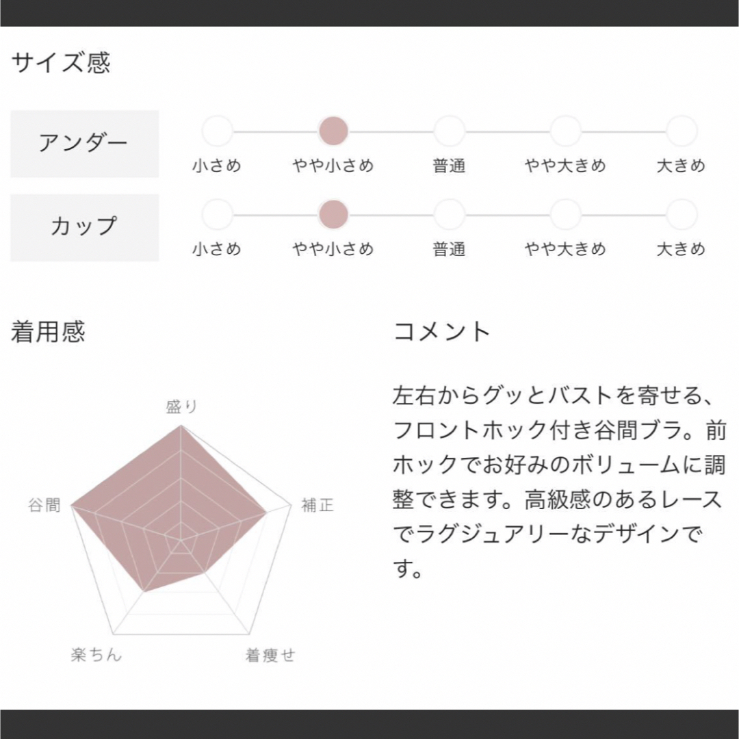 tu-hacci(ツーハッチ)のツーハッチ　瞬間谷間メーカーブラジャー　ブラック　75D レディースの下着/アンダーウェア(ブラ)の商品写真