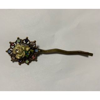 ミハエルネグリン(Michal Negrin)の新品☆ ミハエルネグリンの店舗限定カラーパステルのペイントローズヘアピン(ヘアピン)