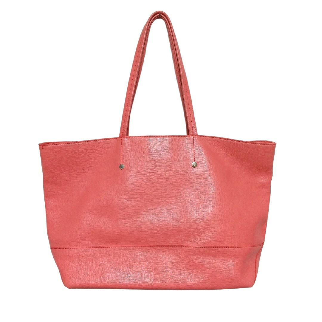 FURLA トートバッグ レザー ピンクべージュ A4